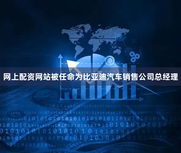 网上配资网站被任命为比亚迪汽车销售公司总经理