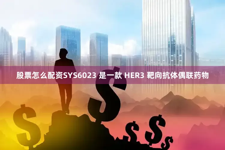 股票怎么配资SYS6023 是一款 HER3 靶向抗体偶联药物